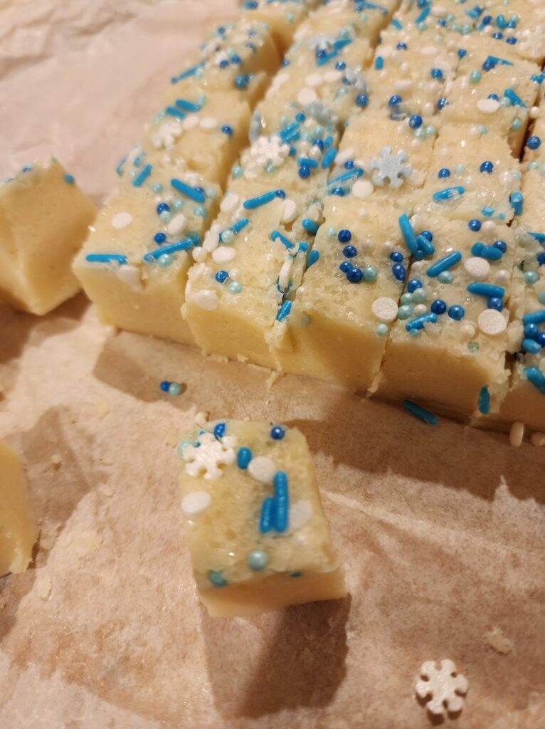 sugar cookie fudge